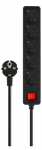 Extender Savio Schuko Power Strip 5 sockets 5m