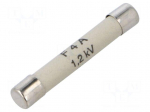 Fuse: fuse | 4A | 1.2kVAC | quick blow | ceramic | 8x50mm