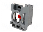 Contact block | 22mm | front fixing | Contacts: NC