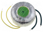 Transformer: toroidal | 60VA | 230VAC | 17V | 3.52A | 0.73kg | &Oslash;: 80mm