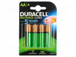 Re-battery: Ni-MH | AA | 1.2V | 2500mAh | Package: blister