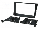 Radio mounting frame | Subaru | 2 DIN | black