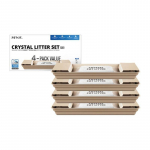For livestock PETKIT Crystal Litter for Purobot Crystal Duo, 4 bags