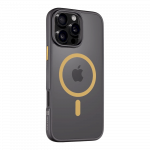 Tactical MagForce Hyperstealth 2.0 Cover for iPhone 16 Pro Max / black/yellow