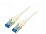 Patch cord | S/FTP | Cat 6a | RJ45 plug,both sides | stranded | Cu | 15m