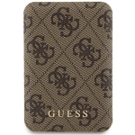 Other goods Guess  Guess Powerbank inductive 15W GUPB5FP4EMGW 5000mAh brown/brown 4G Leather Metal Logo MagSafe
