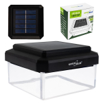T&ouml;&ouml;riistad ja m&otilde;&otilde;teseadmed // Uued tooted t&ouml;&ouml;riistade, tarvikute kategoorias // Lampa solarna LED na słupek GreenBlue, 80x80mm, daszek kopertowy, 3200K, GB127 WW