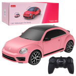 M&auml;nguala | PC | Konsoolid | Tarvikud // Raadio teel juhitavad m&auml;nguasjad ja tarvikud // Auto Volkswagen Beetle UV Sensitive Zdalnie Sterowane RC R&oacute;żowe Rastar 1:24