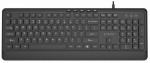 Keyboard Gembird Slim Multimedia USB-A+C US