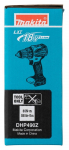 Makita DHP490Z power screwdriver/impact driver 1900 RPM Blue, Black