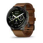 Garmin Venu 4 3.56 cm (1.4") AMOLED 45 mm Digital 454 x 454 pixels Touchscreen Black Wi-Fi GPS (satellite)