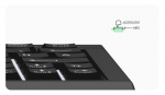 KeySonic KSK-3010ELC (DE) keyboard Home USB QWERTZ German Black