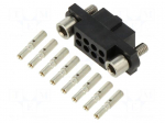 Connector: wire-wire/PCB | plug | female | PIN: 8 | Datamate J-Tek | 3A