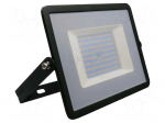 Lamp: LED flood light | 100W | 230VAC | neutral white | 100&deg; | 4000K
