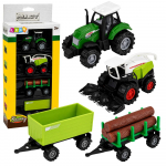 M&auml;nguala | PC | Konsoolid | Tarvikud // M&auml;nguasjad ja m&auml;ngud lastele // Zestaw Pojazdy Rolnicze Traktor Sieczkarnia Przyczepa Do Drewna 1:68 4 szt.