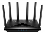 Cudy WR11000 wireless router 2.5 Gigabit Ethernet Tri-band (2.4 GHz / 5 GHz / 6 GHz) Black