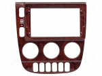 Radio frame | Mercedes | wood-like | 9"