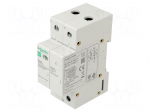 Surge arrester | Type 2 | Poles: 1+N | for DIN rail mounting | IP20
