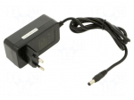 Power supply: switched-mode | 12VDC | 4A | Out: 5,5/2,5 | 48W | 1.2m