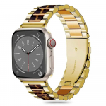 Tech-Protect Modern viedpulksteņa siksniņa priek&scaron; Apple Watch 6/7/8/9/10/SE (40/41/42 mm) | nerūsējo&scaron;s tērauds | leoparda raksta