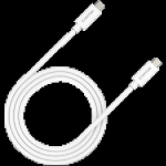 Canyon UC-44, U4-CC-5A1M-E datu pārraides un uzlādes vads | USB-C uz USB-C | 240W | 1m | balts