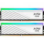 ADATA DIMM 16 GB DDR5-5600 (2x 8 GB) dual kit (white, AX5U5600C468G-DTLABRWH, XPG Lancer Blade RGB, INTEL XMP, AMD EXPO)