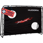 HUDORA football goal trainer with goal wall black, motif Blur