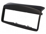 Radio mounting frame | Fiat | 1 DIN | black