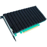 HighPoint Rocket 1104 4x M.2 Port to PCIe 3.0 x16 NVMe HBA, Interface Card