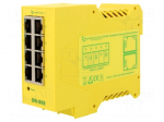 Industrial module: switch Ethernet | unmanaged | 5&divide;30VDC | RJ45