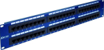 EMITERNET PANEL 19", 48XRJ45 UTP CAT.5E (2U) BLUE DCN/PPFA652K488C5E