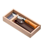 N&oacute;ż turystyczny Opinel No.08 Carbon Steel with etui
