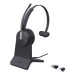 K&otilde;rvaklapid Yealink Peakomplekt BH70 Mono Teams koos USB-C/A laadimisalusega
