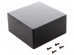 Enclosure: multipurpose | X: 120mm | Y: 120mm | Z: 55mm | 1590 | aluminium