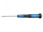 Screwdriver: precision | slot | 1.5mm | Blade length: 60mm