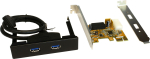 Kontroller Exsys PCIe x1 - 2x USB 3.0 (EX-11099-2)