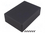 Enclosure: multipurpose | 1550 | X: 121mm | Y: 171mm | Z: 55mm | aluminium