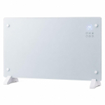Extralink SMART GLASS PANEL HEATER, WHITE, 2000W, WIFI, LPL-23A-WH