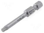 Screwdriver bit | Torx&reg; | TX15 | Overall len: 50mm