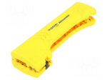Stripping tool | Wire: round,flat | &Oslash;cable: 4&divide;15mm