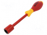Screwdriver | insulated | hex socket | HEX 17mm | Blade length: 125mm