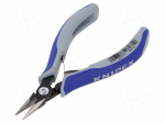 Pliers | half-rounded nose | 130mm
