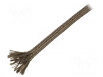 Insulating tube | Mat: basalt fibre | khaki | -260&divide;560&deg;C | &Oslash;int: 4mm
