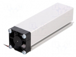 Heatsink: extruded | L: 100mm | W: 30mm | H: 30mm | aluminium | plain