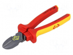 Pliers | insulated,side,cutting | for voltage works | 180mm