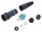 Connector: fiber optic | patchcord | PIN: 2 | multi mode duplex (MM)