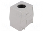 Enclosure: for Han connectors | Han | size 32A (2 x 16A) | high