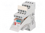 Relay: interface | DPDT | Ucoil: 24VDC | 12A | 12A/250VAC | 12A/24VDC
