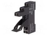 Socket | PIN: 8 | 5A | 250VAC | Mounting: DIN | Leads: screw terminals