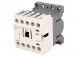 Contactor: 3-pole | NO x3 | Auxiliary contacts: NC | 230VAC | 12A | DIN